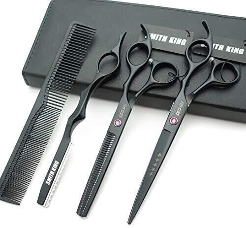 7.0 inch hair scissors set Hair cutting scissors & thinning scissors with razor