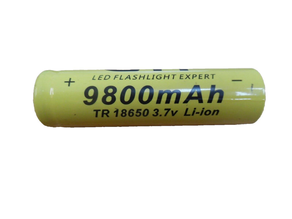 18650 9800mAh Li-ion 1PCS 3.7V Rechargeable Battery For Flashlight Torch