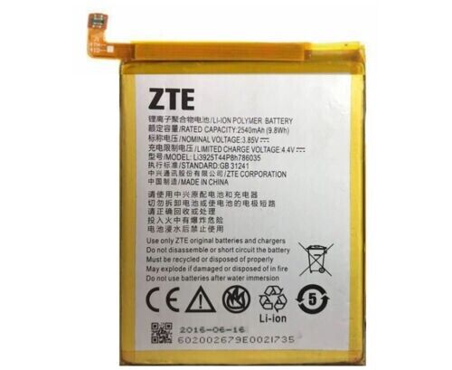 ZTE Battery  For ZTE Blade V8 V0800 Li3925T44P8h786035 4.40v 2540mAh 9.8Wh