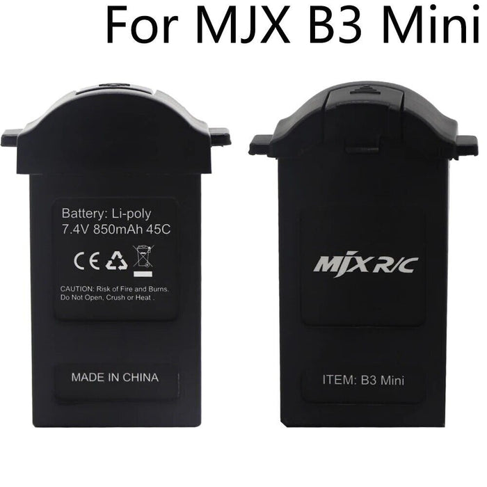 7.4 V 850 mAh Battery for MJX Mini Bugs 3, Ex2 Mini Quadcopter