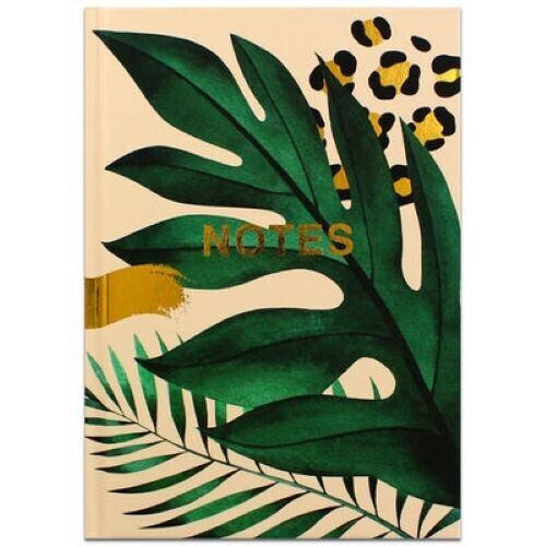 A5 Casebound Botanical Lined Notebook