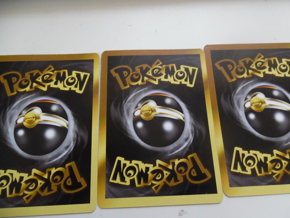 3 Pokemon powerball cards. Used