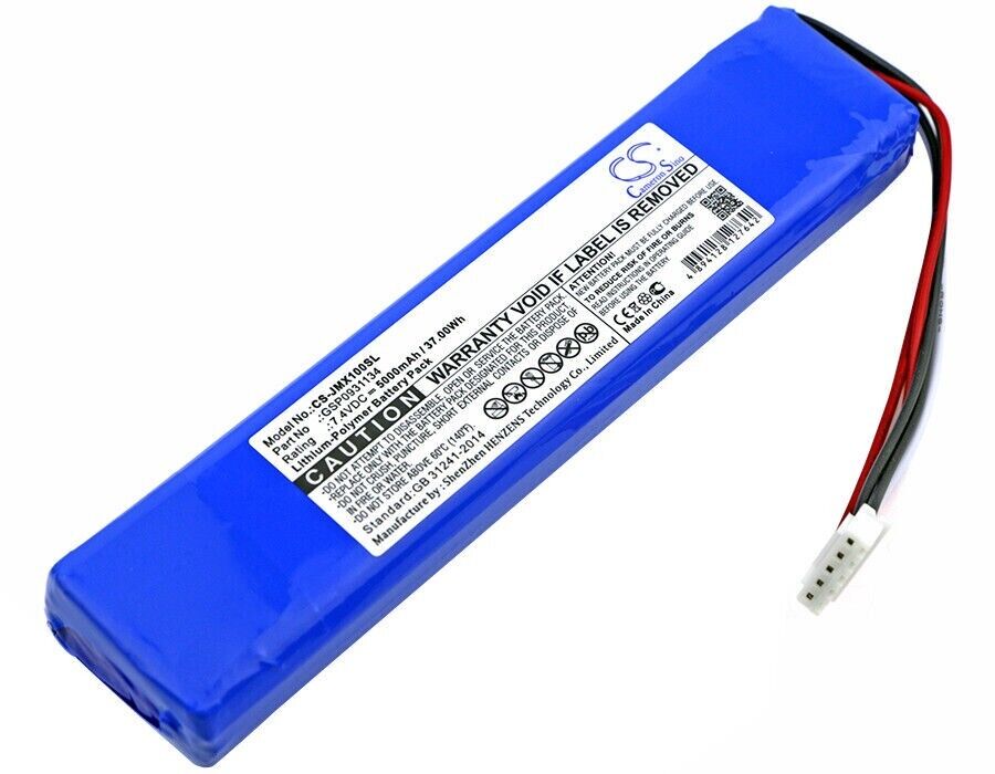 7.4V Battery for JBL Xtreme Speaker Premium Cell 5000mAh Li-Polymer New