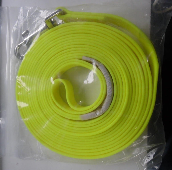 15 feet neon yellow dog lead