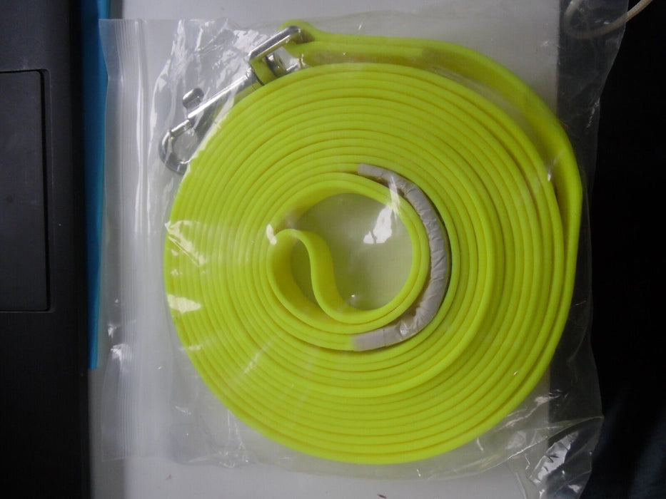 15 feet neon yellow dog lead