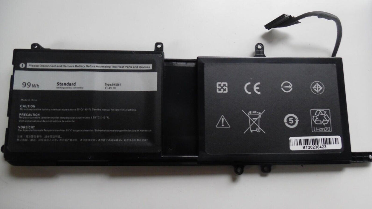 9NJM1 Battery for alienware