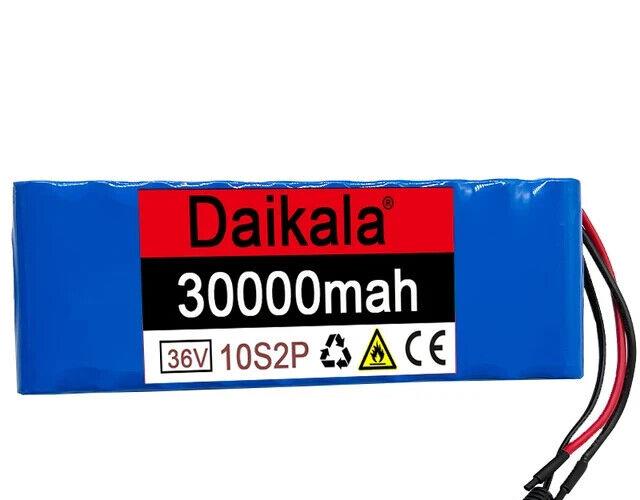 36V 30000mAh XT30 + JST Rechargeable Lithium-ion Battery Pack 10S2P