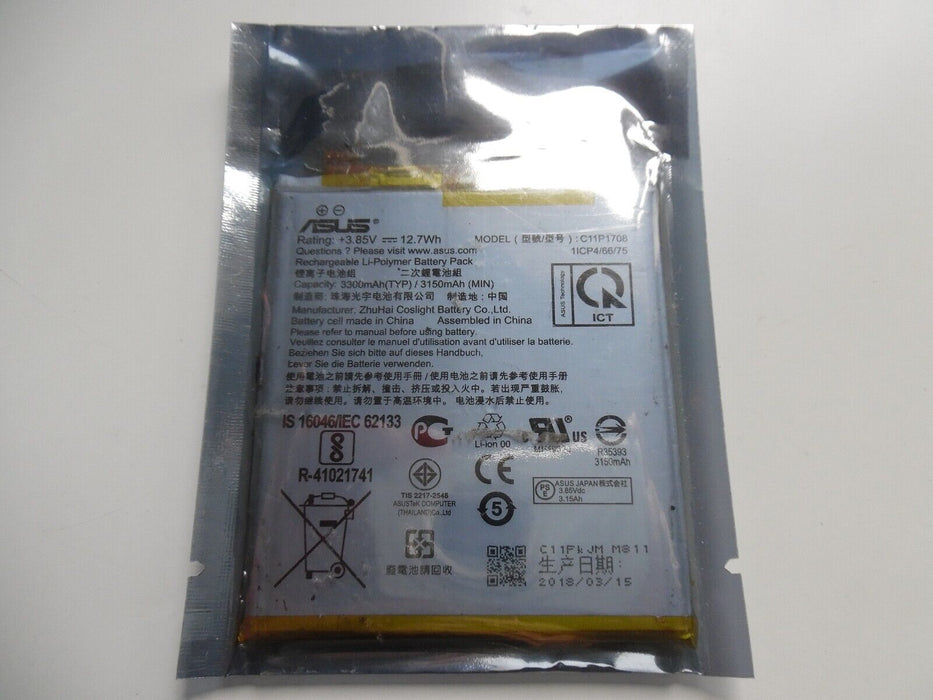 3.85V Battery for Asus ZenFone 5  C11P1708 3150mAh