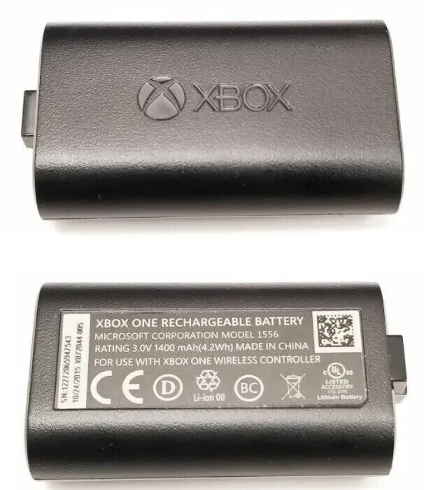 OEM Microsoft Battery For Xbox One Wireless Controller 1400mAh Rechargeable