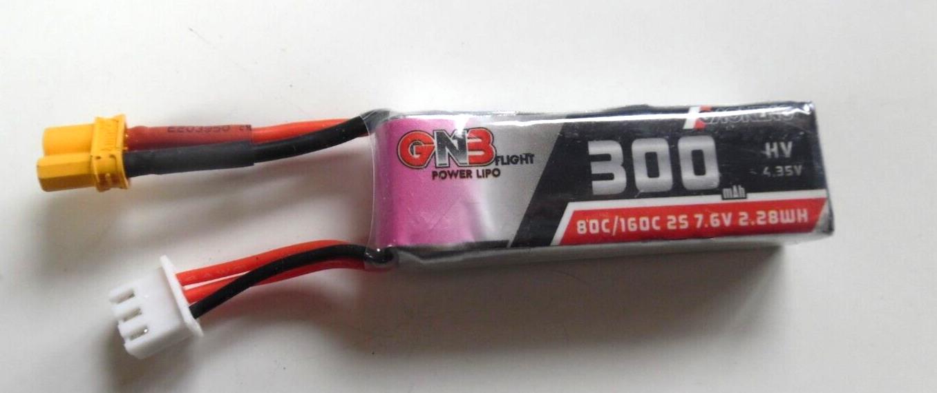 gn3 300mah gaoneng battery 7.6v xt60