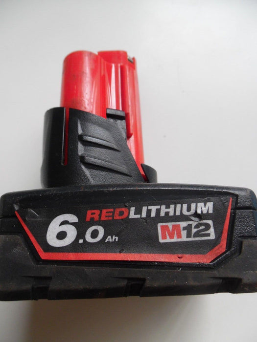 12V 6.0A  Li-Ion Battery for Milwaukee M12B6