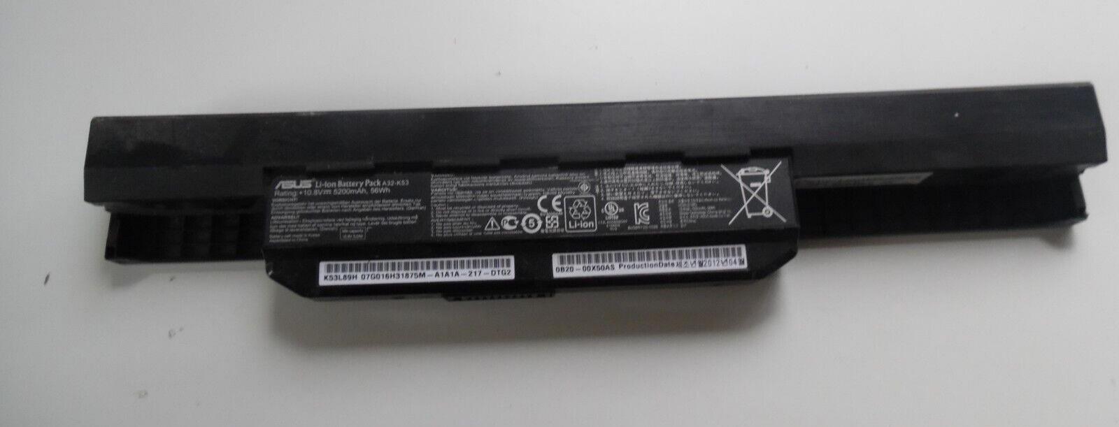 6CELL 5200mah Laptop Replacement Battery for ASUS K53 K53E X54C X53S X53 K53S