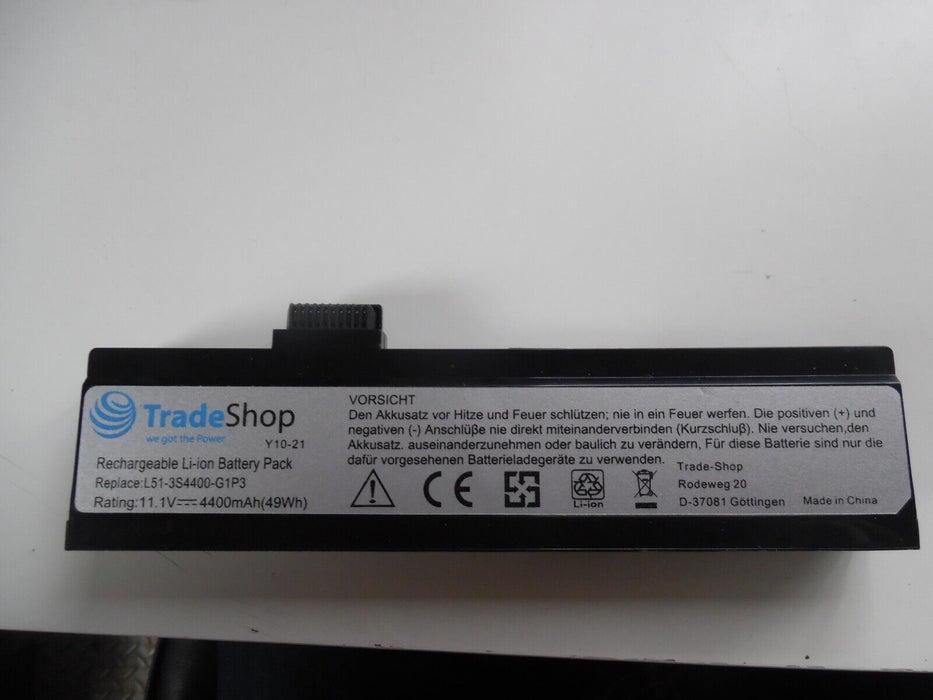 11.1V 5.2Ah L51-3S4400-S1L3,S1S5,G1P3 Battery for Fujitsu Amilo Pi 2530,Pi 2540