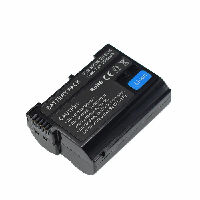 EN-EL15 Battery for EN-EL15C EN-EL15b Nikon Z5, Z6, Z6 II, Z7, Z7II  V1 Camera