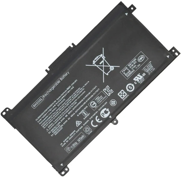 BK03XL Battery For HP Pavilion x360 Convertible PC 14 14m laptop HSTNN-UB7G 42Wh