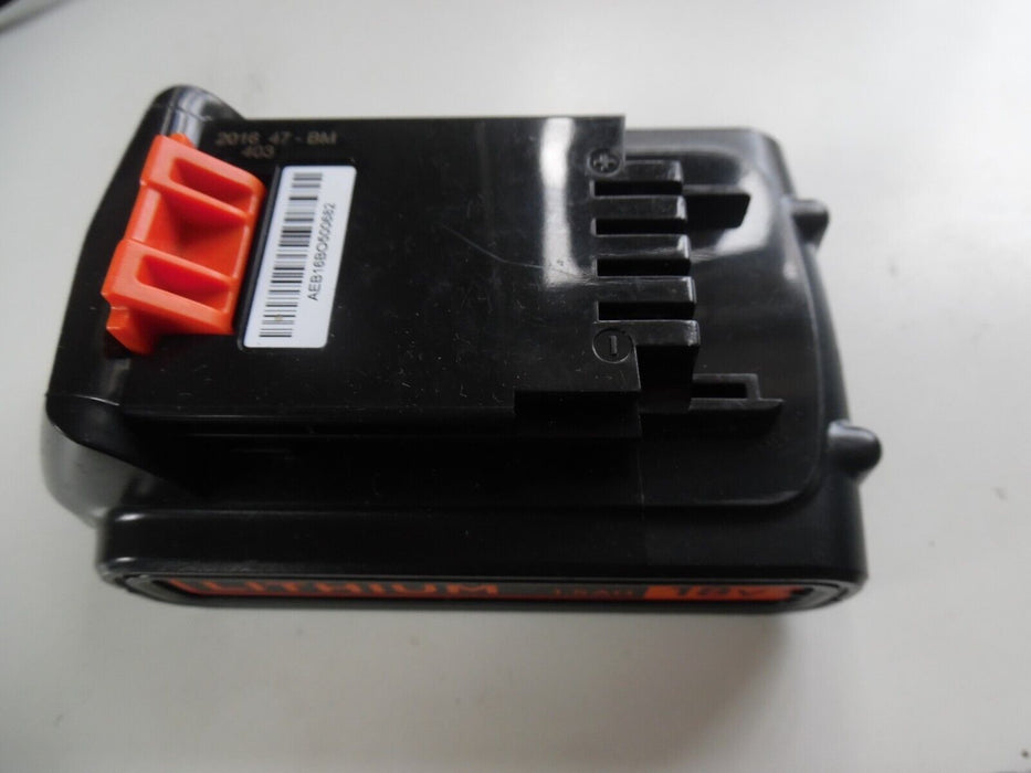 Black and Decker Genuine BL1518 18v Cordless Li-ion Battery 1.5ah