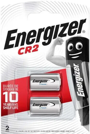 Energizer CR2 3 Volt Lithium Ultra Photo Battery (DLCR2 / ELCR2) Exp: 2029