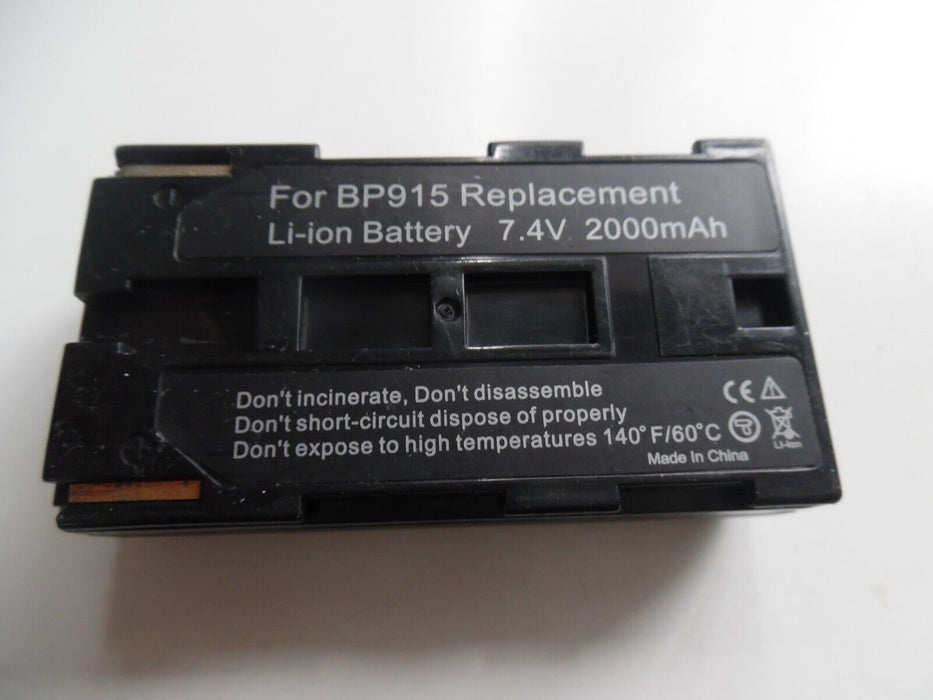 Li-ion Battery for Canon BP-915 MV200i BP-911 BP-924 MV10i BP-941 ES75 BP-911K