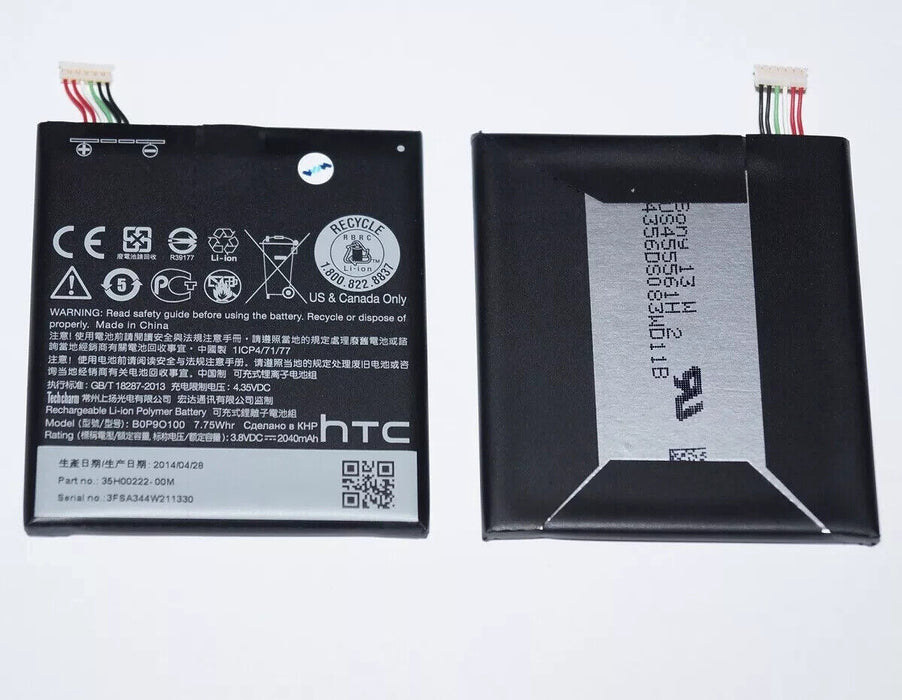 Original htc desire 610 D610n Replacement Battery Li-Poly 2040 MAH B0P9O100