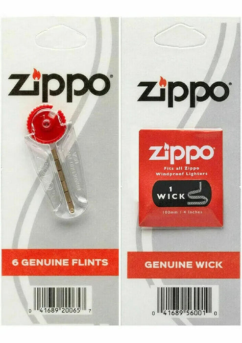 Genuine Zippo Flints and Wick