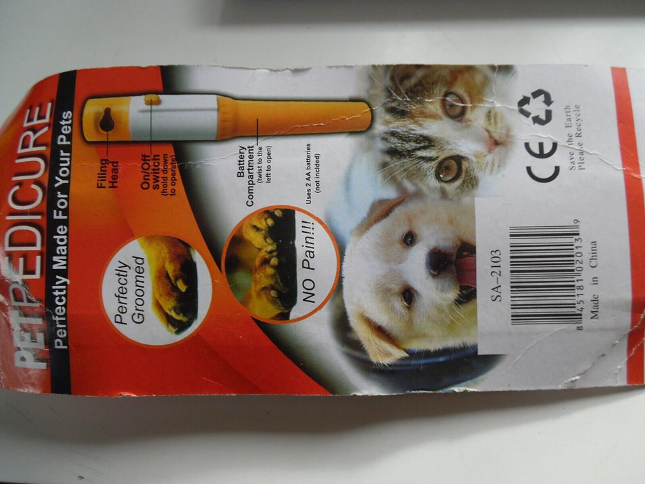 PETPEDICURE Pet Nail Trimmer/Battery Powered/For Dogs or Cats