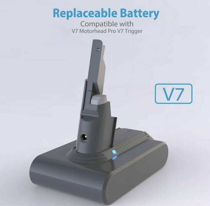 Battery for Dyson V7 Motorhead Fluffy+ Trigger V7 Absolute 21.6V Li-ion