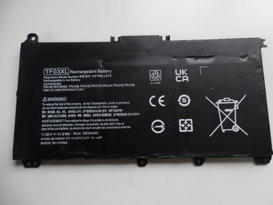 TF03XL Battery For HP Pavilion 14-BF 14-BK 14-BP 14-CD 15-CC 15-CD 15-CK Laptop