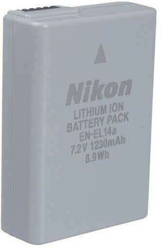 Genuine Nikon EN-EL14A Rechargeable Li-Ion Battery