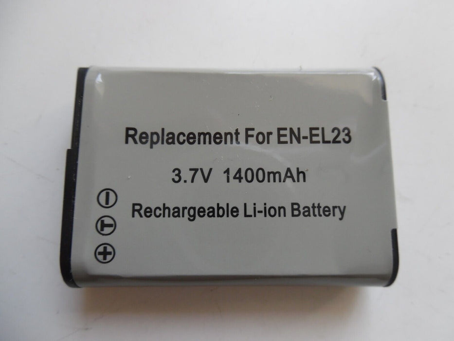 EN-EL23 Replacement Battery for Nikon Coolpix P600 S810c P900S Digital Camera