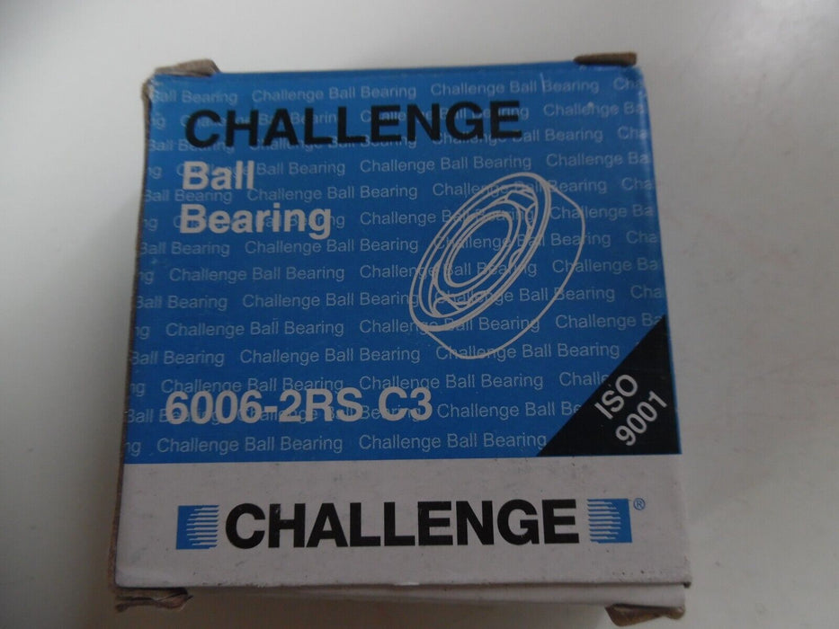 6006 30x55x13mm C3 2RS Challenge Bearing