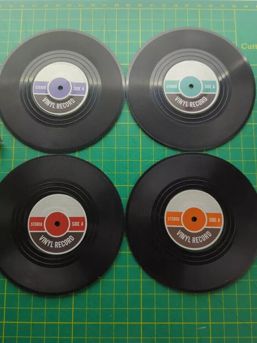 Vinyl Coasters X4 - Boxed