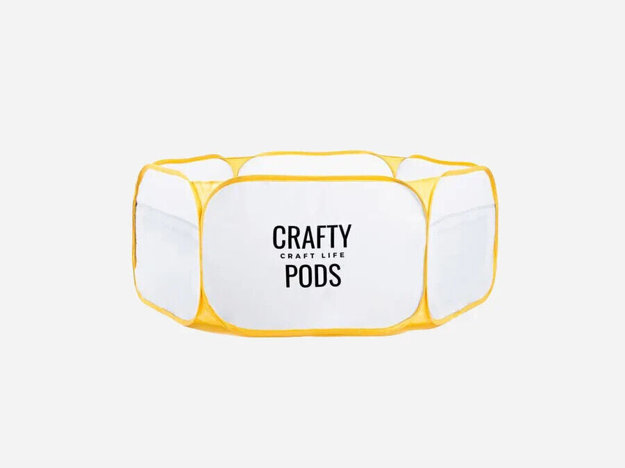 Crafty Pod Childrens Art Play Pod 150cm Size Medium Yellow