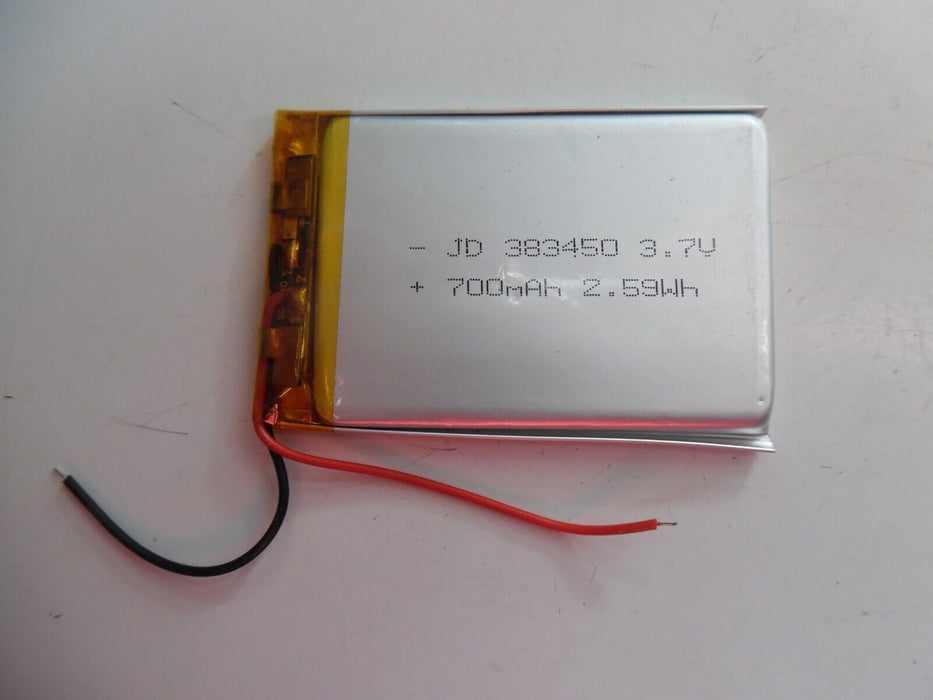 383450 battery 700mAh 3.7v