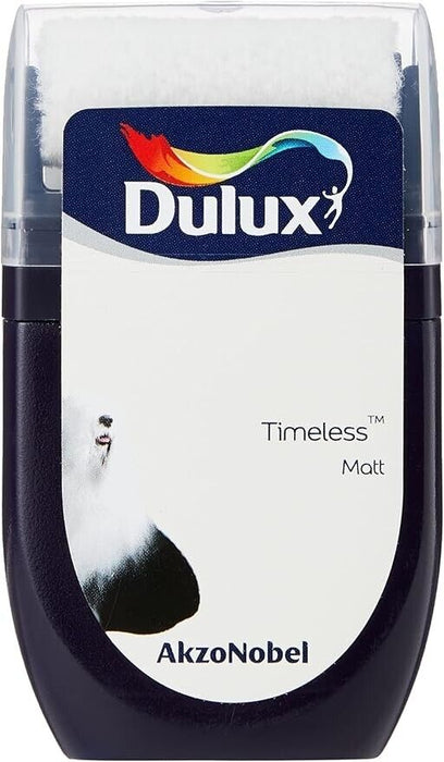 Dulux Walls & Ceilings Tester Paint, Timeless Matt, 30 ml