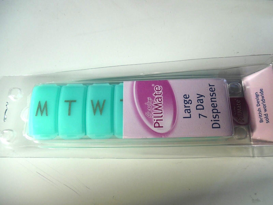 PillMate 7 Day Maxi Dispenser colour light green