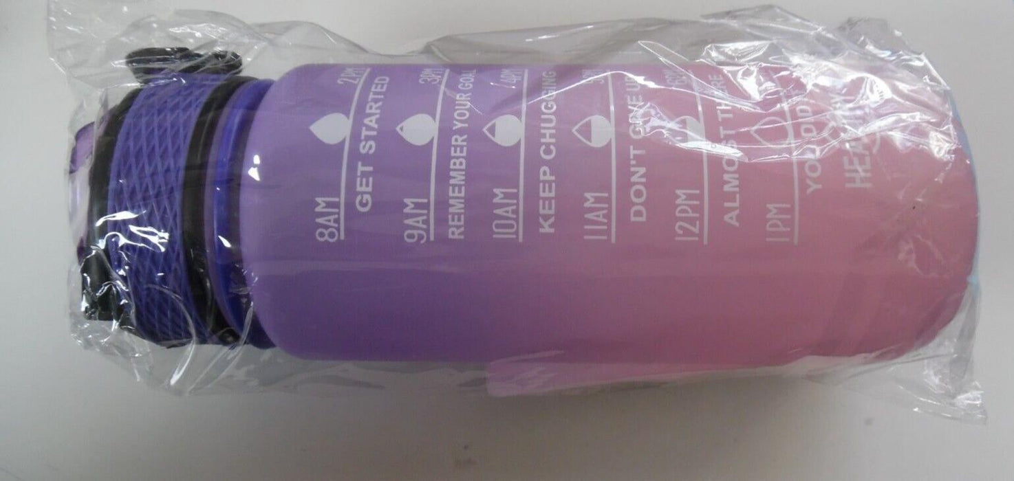 pink purple gradient waterbottle 600ml