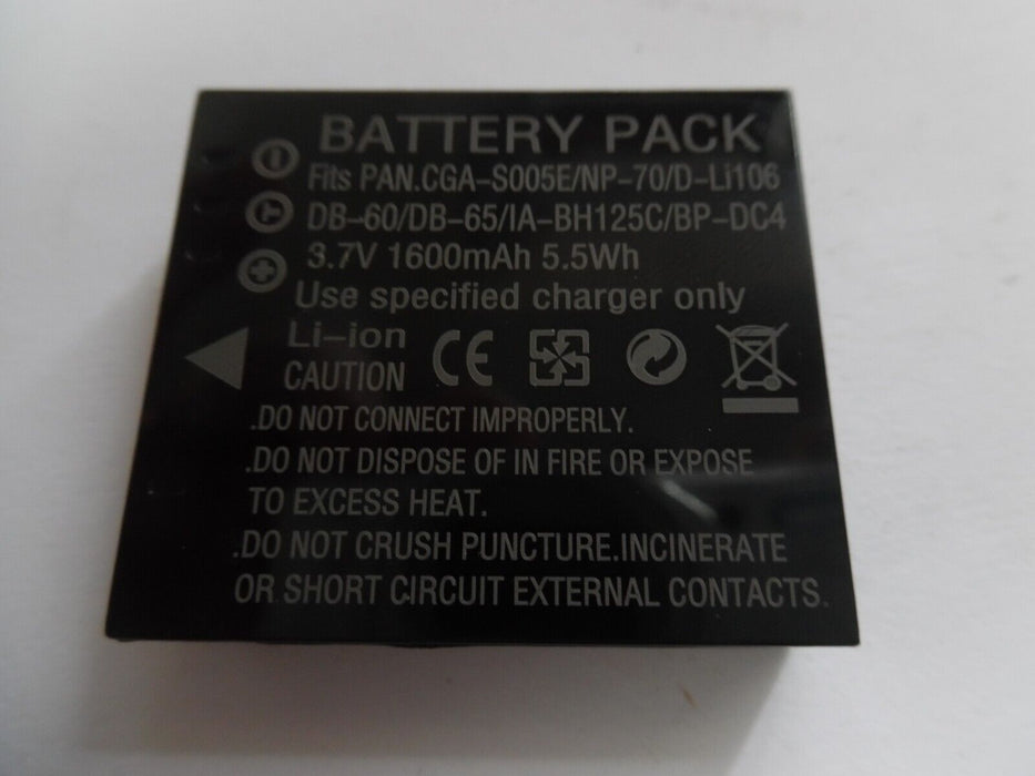 NP-70 NP70 Battery For FUJIFILM FUJI Finepix F20 F40fd F45fd F47fd