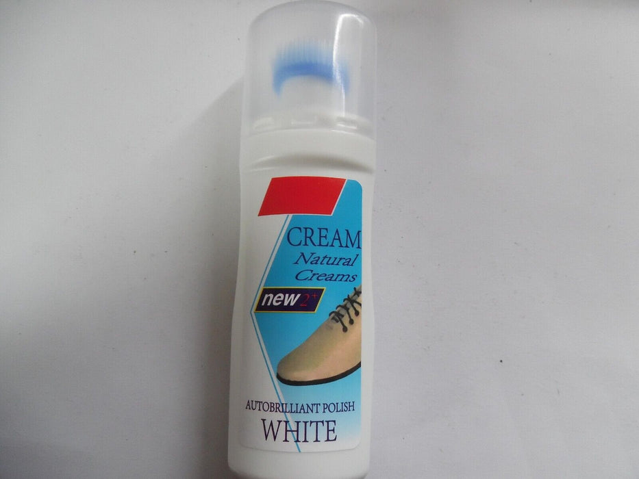 Cream Autobrilliant White shoe polish Shine without rubbing