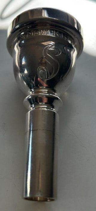 Denis Wick Euphonium Mouthpiece Sh Model Silver Plated Sh4 used