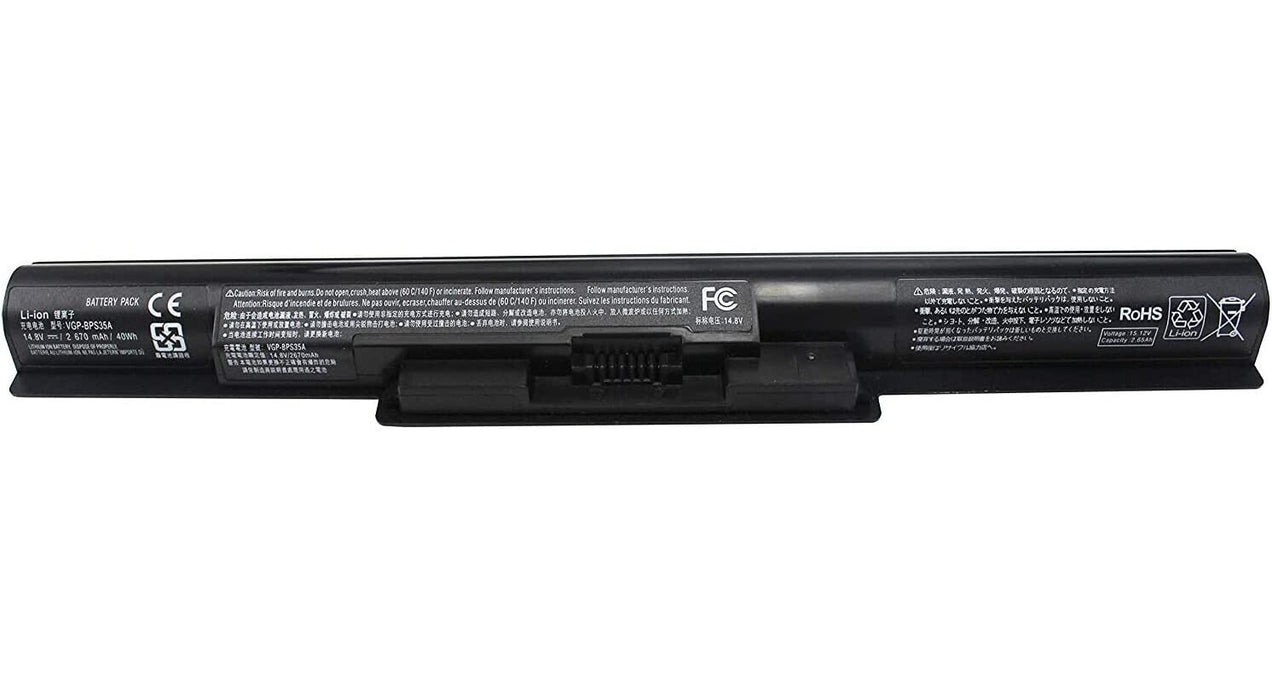 VGP-BPS35A VGP-BPS35 Laptop Battery Replacement for Sony VAIO E341239 SVF152C29M