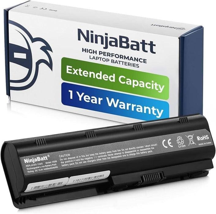 NinjaBatt Battery for HP 593553-001 MU06 593562-001 593554-001 Pavilion G6 G62 H