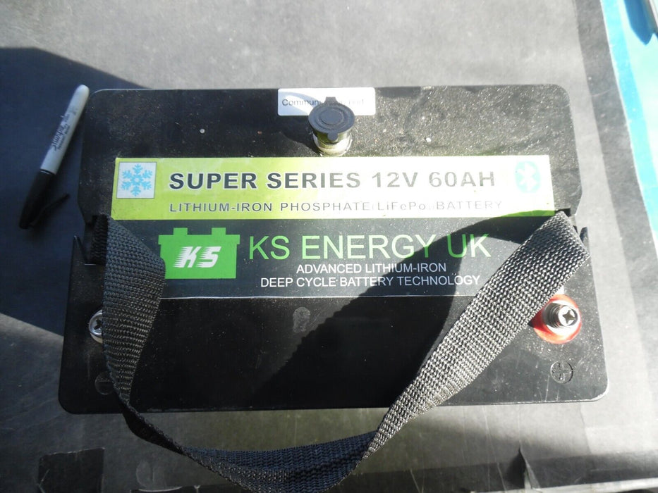 KS Energy 12v 60Ah Bluetooth leisure battery KS-LT60B