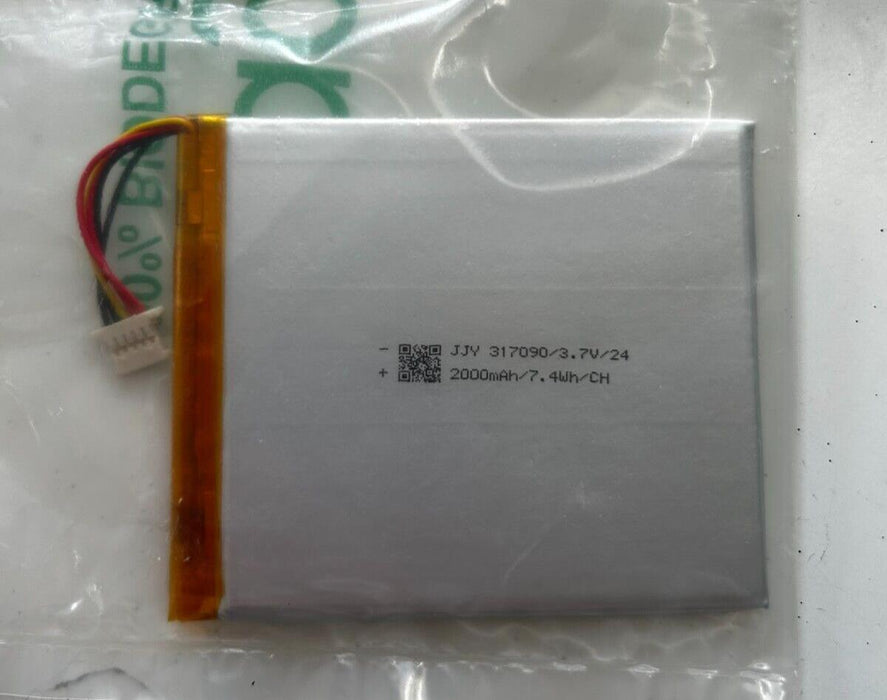 317090, Internal Lithium Polymer Battery 3.7V 2200mAh 31x70x90mm