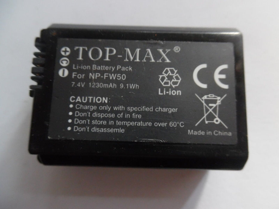 For SONY NP-FW50 Digital Camera Battery | TOP-MAX |