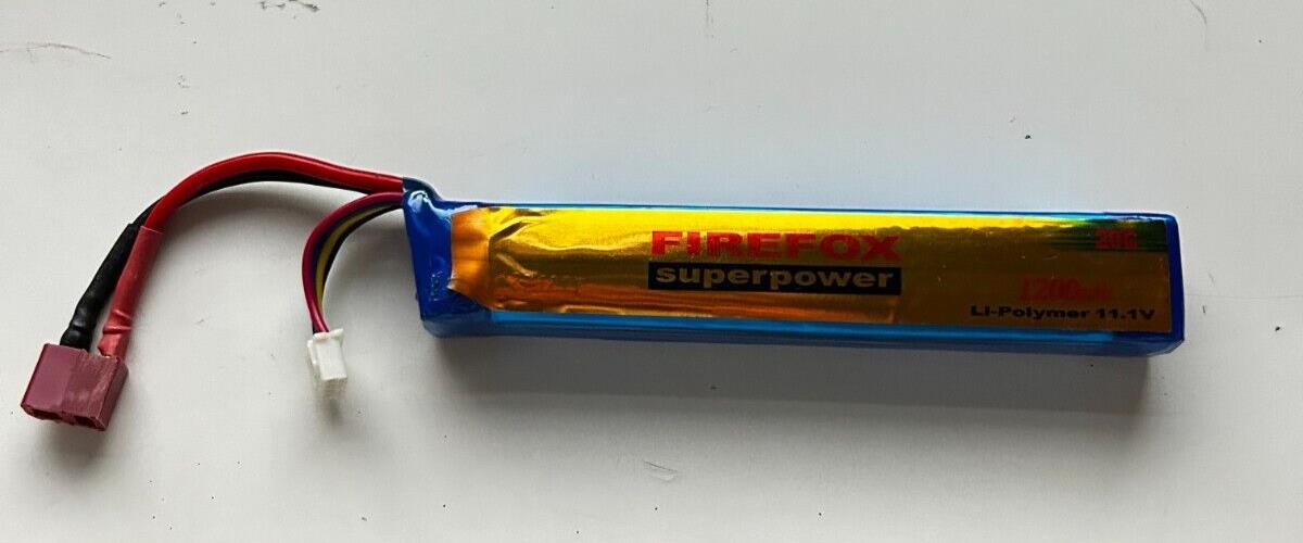 Firefox 11.1V 1200mAh LiPo Li-Po Li-Polymer Battery 20C Deans Connector