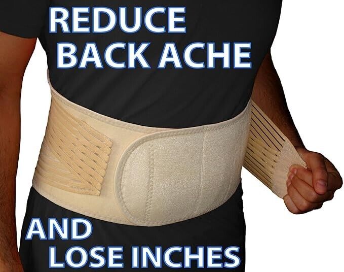 Medipaq BACKACHE Relief and Slimming Belt - For waist size up to 50"