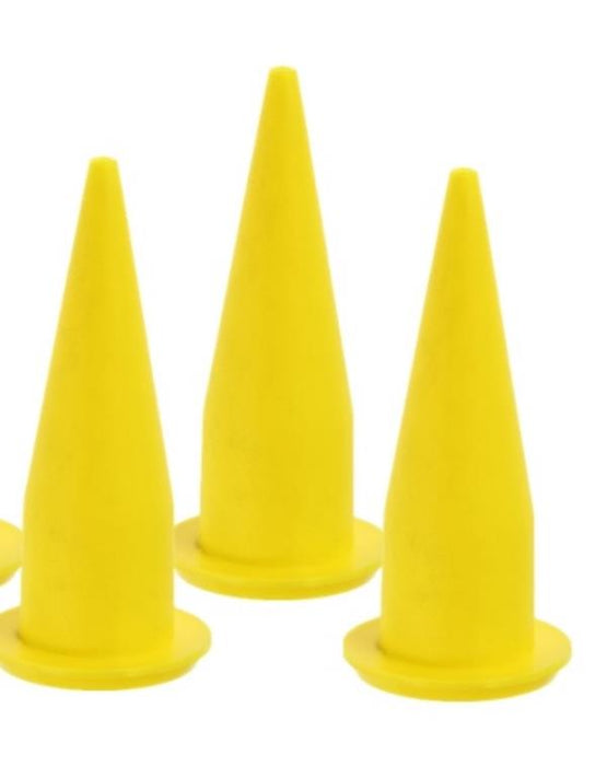 Spare Boilie Gun Nozzles pack of 10. 5cm Dia