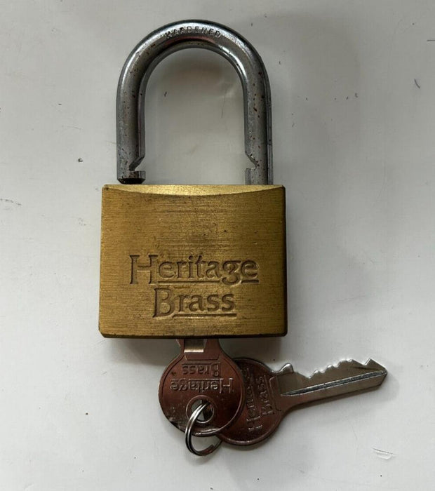 Heritage PA50 50mm Brass Padlock