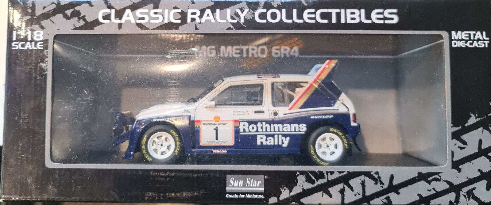 1/18 MG Metro 6R4 Billy Coleman/Ronan Morgan Winner Donegal international Rally