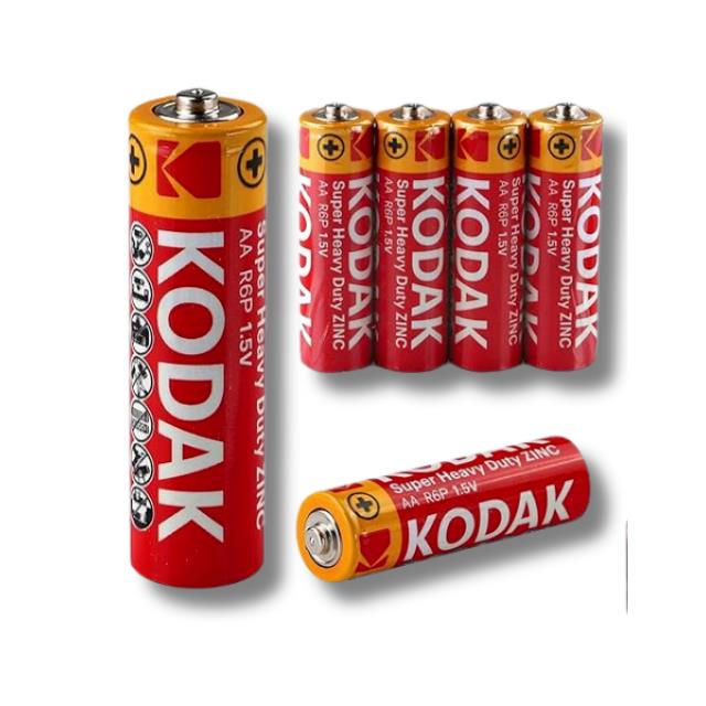 Kodak AA LR6 1.5V Batteries Extra Heavy Duty Zinc New & Genuine pack of 8